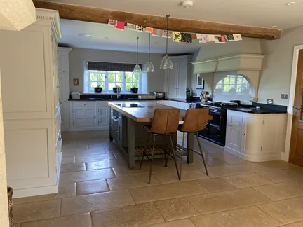 Hand Painted Kitchen Sollers Hope, Herefordshire Hand Painted Kitchen Sollers Hope, Herefordshire