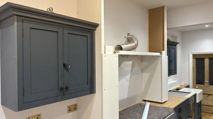 Hand Painted Kitchen Harborne, Birmingham Hand Painted Kitchen Harborne, Birmingham