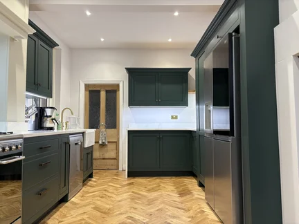 Hand Painted Kitchen Harborne, Birmingham Hand Painted Kitchen Harborne, Birmingham