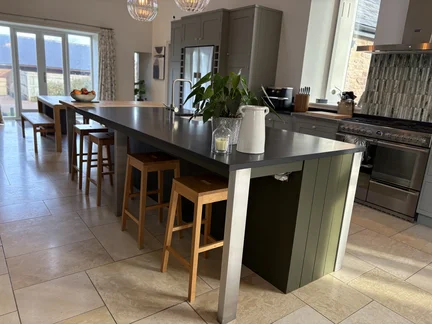 Hand Painted Kitchen Three Ashes, Herefordshire Hand Painted Kitchen Three Ashes, Herefordshire