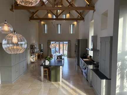 Hand Painted Kitchen Three Ashes, Herefordshire