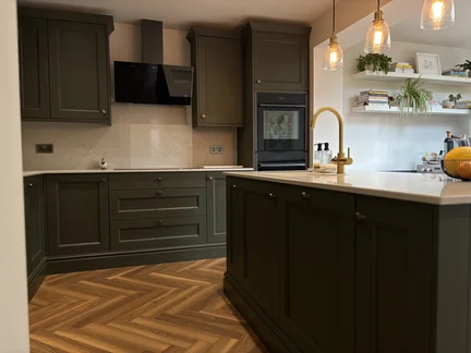 Hand Painted Kitchen Kenilworth, Warwickshire Hand Painted Kitchen Kenilworth, Warwickshire