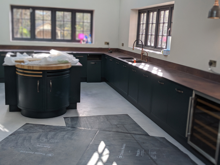 Hand Painted Kitchen Clent - Worcestershire Hand Painted Kitchen Clent - Worcestershire