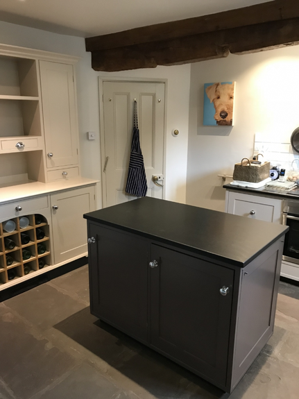 Hand Painted Kitchen Eldersfield - Worcestershire Hand Painted Kitchen Eldersfield - Worcestershire