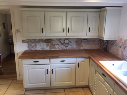 Hand Painted Kitchen Bournheath, Worcestershire