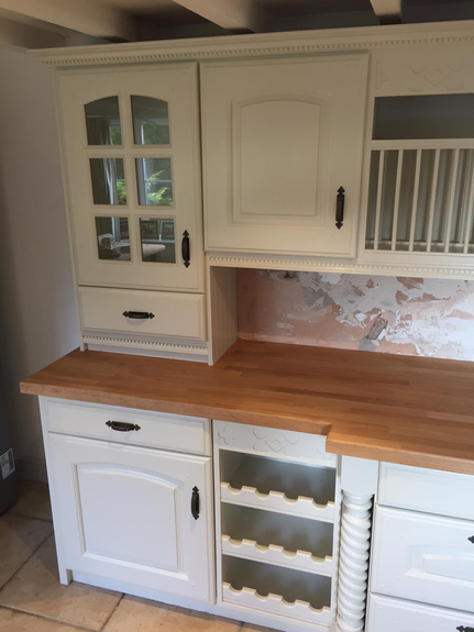Hand Painted Kitchen Bournheath, Worcestershire Hand Painted Kitchen Bournheath, Worcestershire