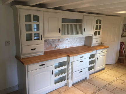 Hand Painted Kitchen Bournheath, Worcestershire Hand Painted Kitchen Bournheath, Worcestershire