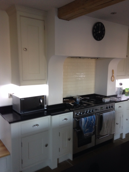 Hand Painted Kitchen Dorstone, Herefordshire