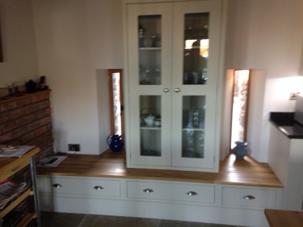 Hand Painted Kitchen Dorstone, Herefordshire