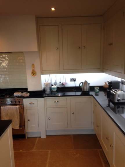 Hand Painted Kitchen Dorstone, Herefordshire