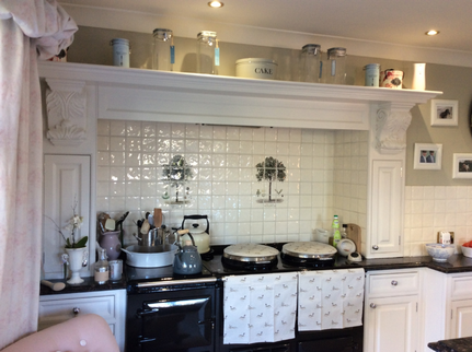 Hand Painted Kitchen Codsall - Staffordshire Hand Painted Kitchen Codsall - Staffordshire