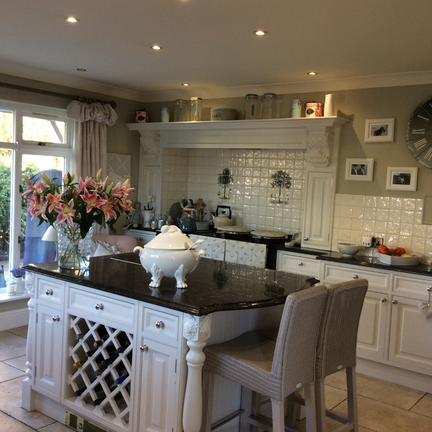Hand Painted Kitchen Codsall - Staffordshire Hand Painted Kitchen Codsall - Staffordshire