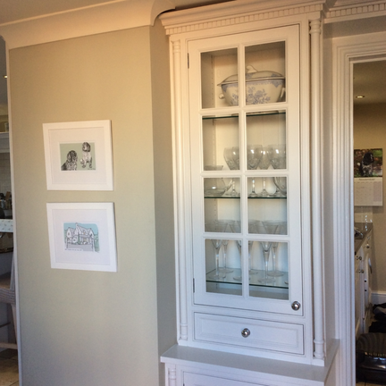 Hand Painted Kitchen Codsall - Staffordshire Hand Painted Kitchen Codsall - Staffordshire