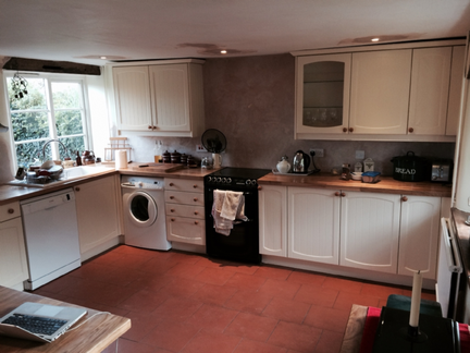 Hand Painted Kitchen Herefordshire