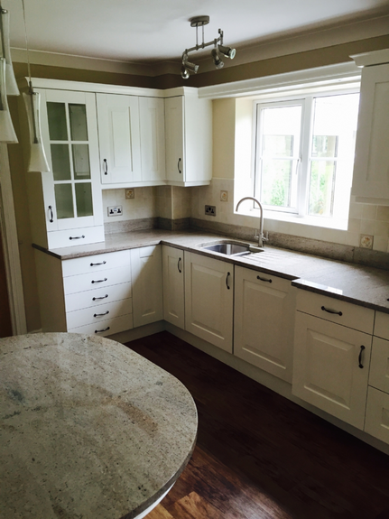 Hand Painted Kitchen Welshpool, Mid Wales Hand Painted Kitchen Welshpool, Mid Wales