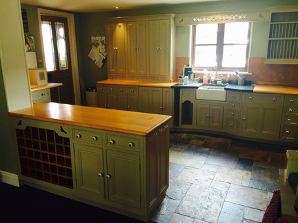 Hand Painted Kitchen Shrewsbury, Shropshire Hand Painted Kitchen Shrewsbury, Shropshire