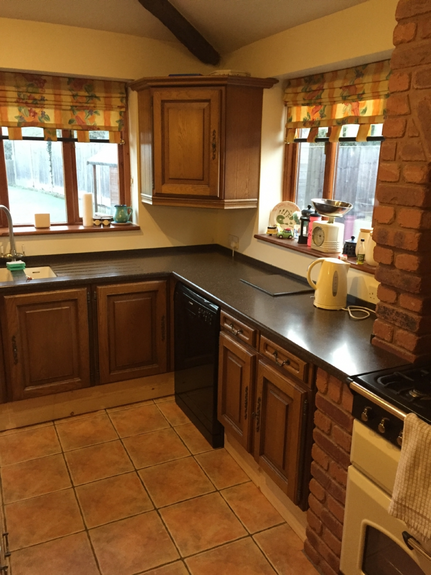 Hand Painted Kitchen Himbleton, Worcestershire Hand Painted Kitchen Himbleton, Worcestershire