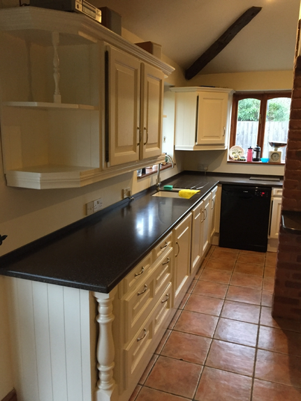 Hand Painted Kitchen Himbleton, Worcestershire Hand Painted Kitchen Himbleton, Worcestershire