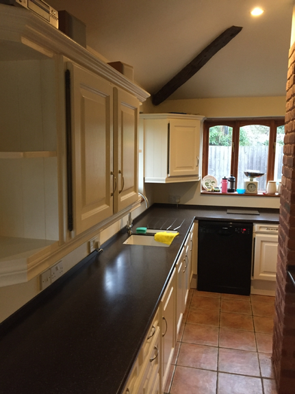 Hand Painted Kitchen Himbleton, Worcestershire Hand Painted Kitchen Himbleton, Worcestershire