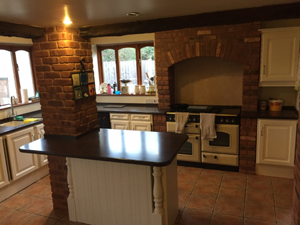Hand Painted Kitchen Himbleton, Worcestershire Hand Painted Kitchen Himbleton, Worcestershire