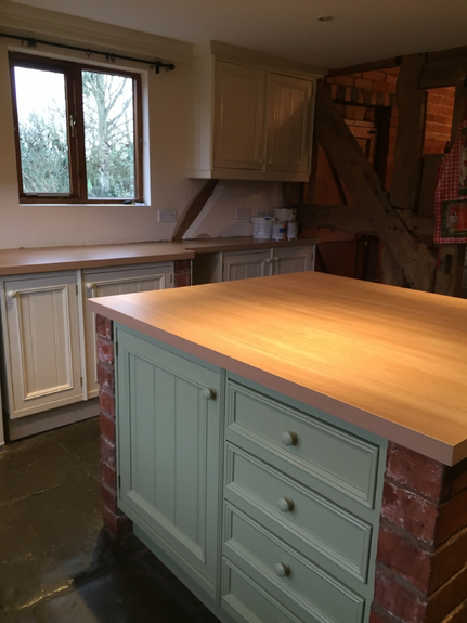 Hand Painted Kitchen Borough Green, Worcestershire Hand Painted Kitchen Borough Green, Worcestershire
