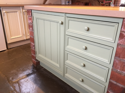 Hand Painted Kitchen Borough Green, Worcestershire Hand Painted Kitchen Borough Green, Worcestershire
