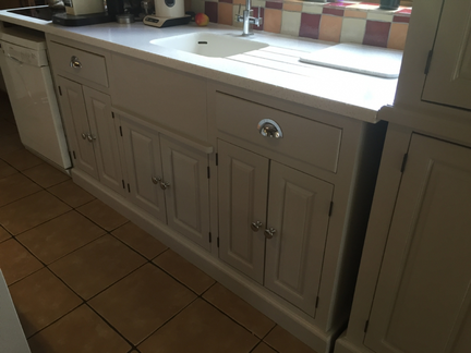 Hand Painted Kitchen Craven Arms, Shropshire Hand Painted Kitchen Craven Arms, Shropshire