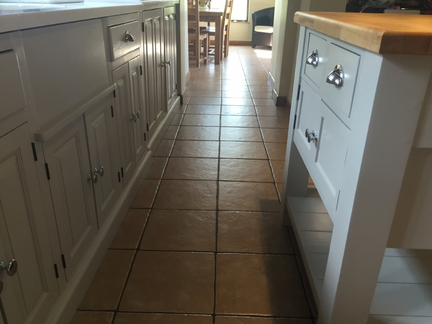 Hand Painted Kitchen Craven Arms, Shropshire Hand Painted Kitchen Craven Arms, Shropshire