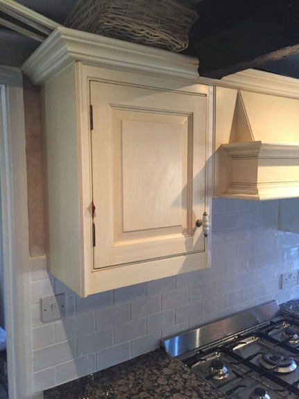 Hand Painted Kitchen Little Comberton, Worcestershire Hand Painted Kitchen Little Comberton, Worcestershire