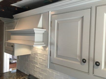 Hand Painted Kitchen Little Comberton, Worcestershire Hand Painted Kitchen Little Comberton, Worcestershire