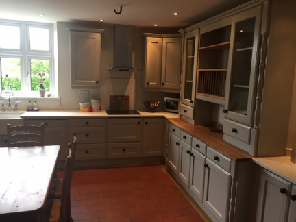 Hand Painted Kitchen Abbots Bromley, Staffordshire Hand Painted Kitchen Abbots Bromley, Staffordshire