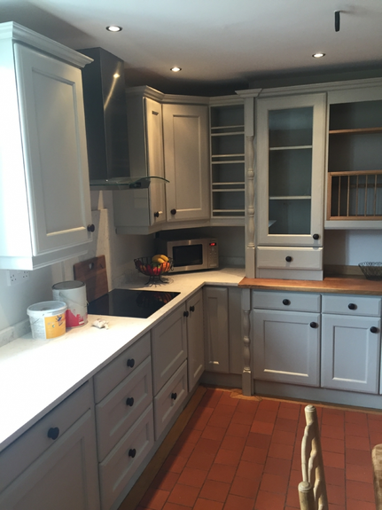 Hand Painted Kitchen Abbots Bromley, Staffordshire Hand Painted Kitchen Abbots Bromley, Staffordshire