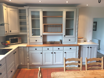 Hand Painted Kitchen Abbots Bromley, Staffordshire Hand Painted Kitchen Abbots Bromley, Staffordshire