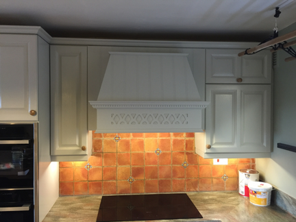 Hand Painted Kitchen Knightwick, Worcestershire Hand Painted Kitchen Knightwick, Worcestershire