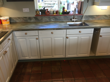 Hand Painted Kitchen Knightwick, Worcestershire Hand Painted Kitchen Knightwick, Worcestershire