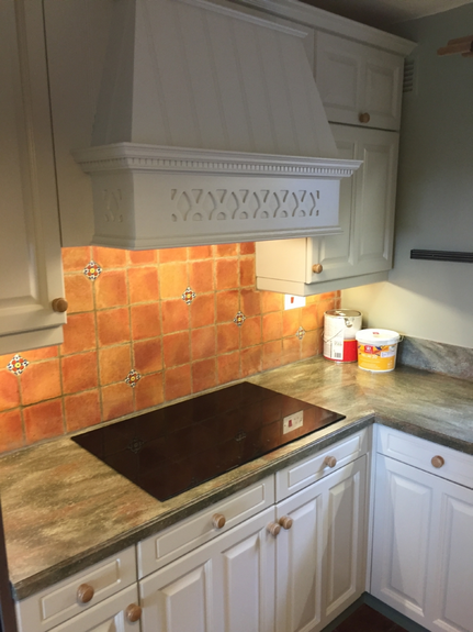 Hand Painted Kitchen Knightwick, Worcestershire Hand Painted Kitchen Knightwick, Worcestershire
