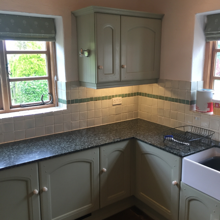 Hand Painted Kitchen Ockeridge, Worcestershire Hand Painted Kitchen Ockeridge, Worcestershire