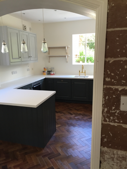 Hand Painted Kitchen Belbroughton, Worcestershire Hand Painted Kitchen Belbroughton, Worcestershire