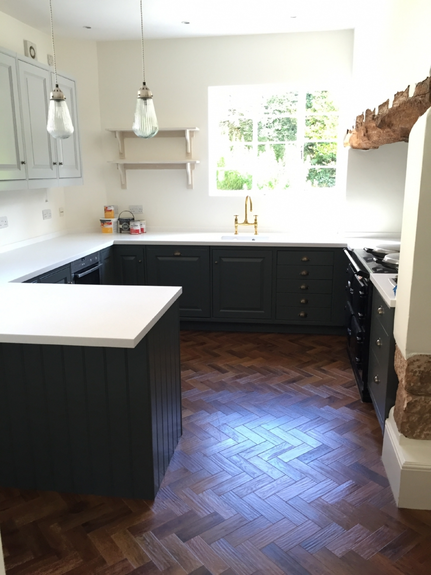 Hand Painted Kitchen Belbroughton, Worcestershire Hand Painted Kitchen Belbroughton, Worcestershire
