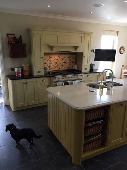 Hand Painted Kitchen Great Ryton, Shropshire Hand Painted Kitchen Great Ryton, Shropshire