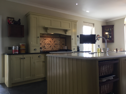 Hand Painted Kitchen Great Ryton, Shropshire Hand Painted Kitchen Great Ryton, Shropshire