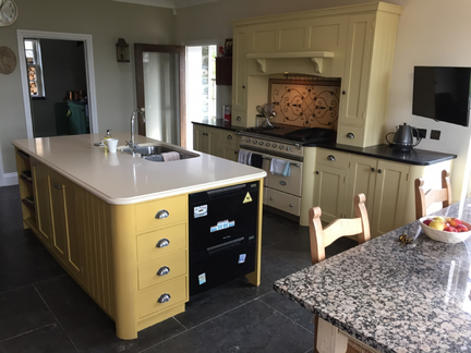 Hand Painted Kitchen Great Ryton, Shropshire Hand Painted Kitchen Great Ryton, Shropshire