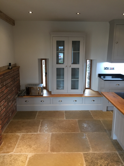 Hand Painted Kitchen Dorstone, Herefordshire