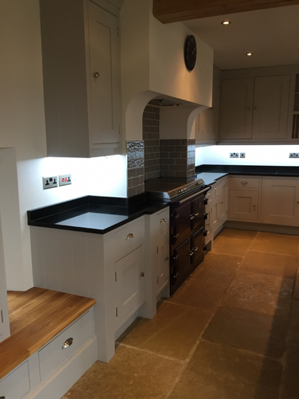 Hand Painted Kitchen Dorstone, Herefordshire