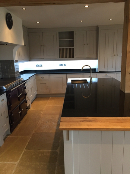 Hand Painted Kitchen Dorstone, Herefordshire