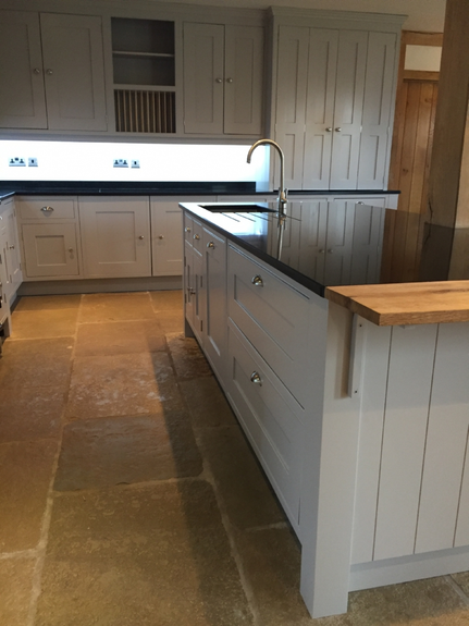 Hand Painted Kitchen Dorstone, Herefordshire