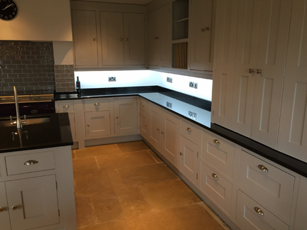 Hand Painted Kitchen Dorstone, Herefordshire