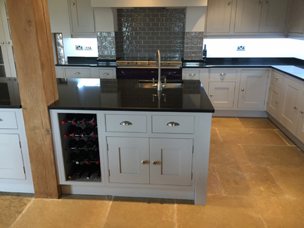 Hand Painted Kitchen Dorstone, Herefordshire