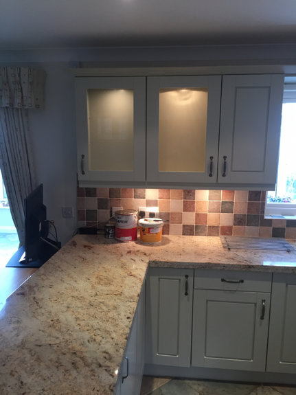Hand Painted Kitchen Lower Broadheath - Worcestershire Hand Painted Kitchen Lower Broadheath - Worcestershire