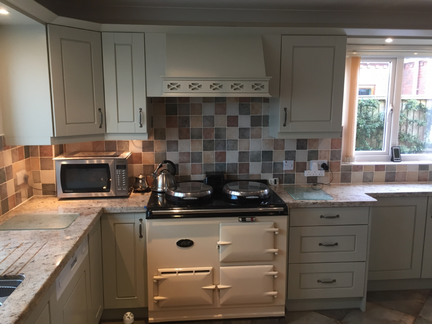 Hand Painted Kitchen Lower Broadheath - Worcestershire Hand Painted Kitchen Lower Broadheath - Worcestershire